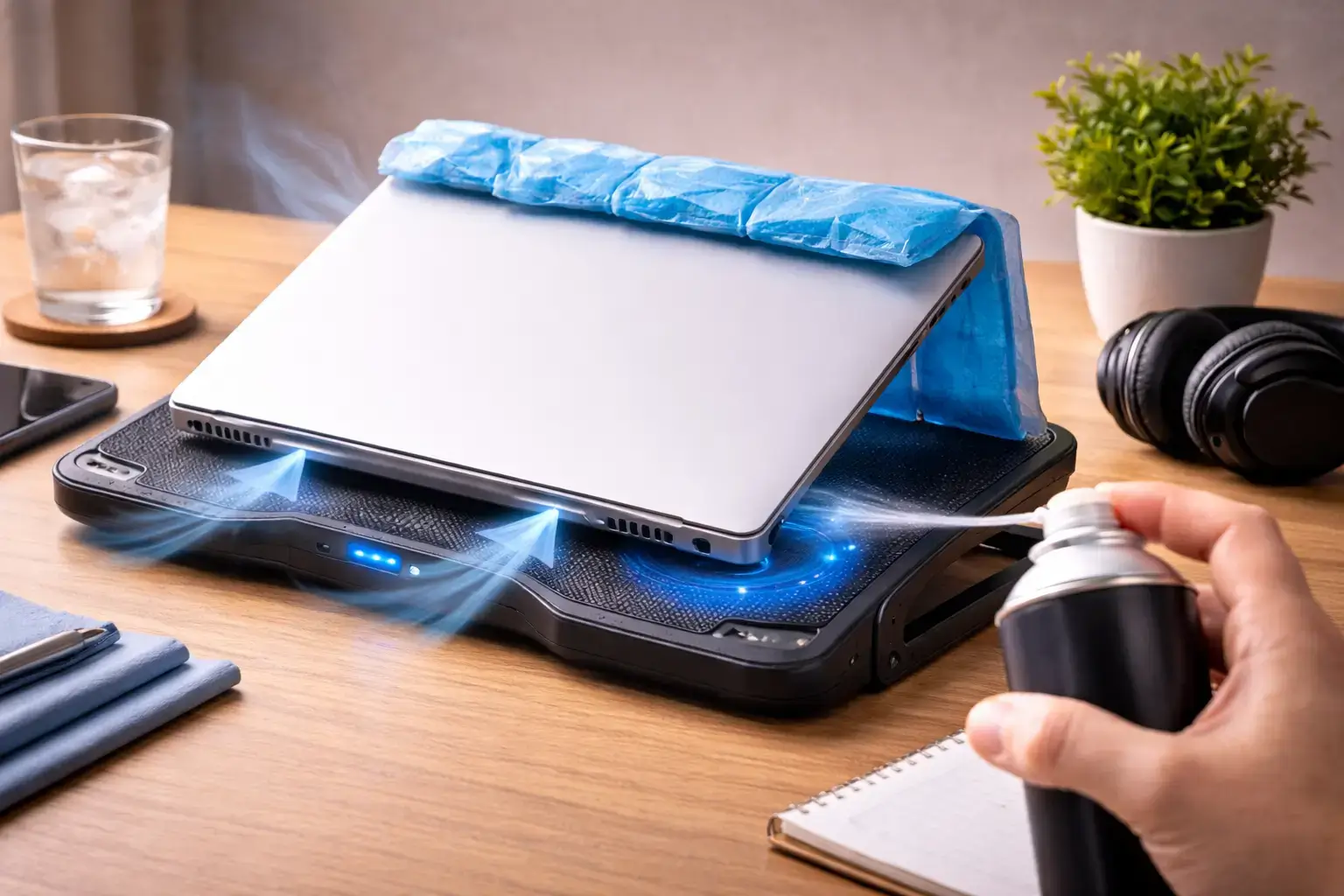 Como diminuir temperatura do notebook sem abrir o aparelho