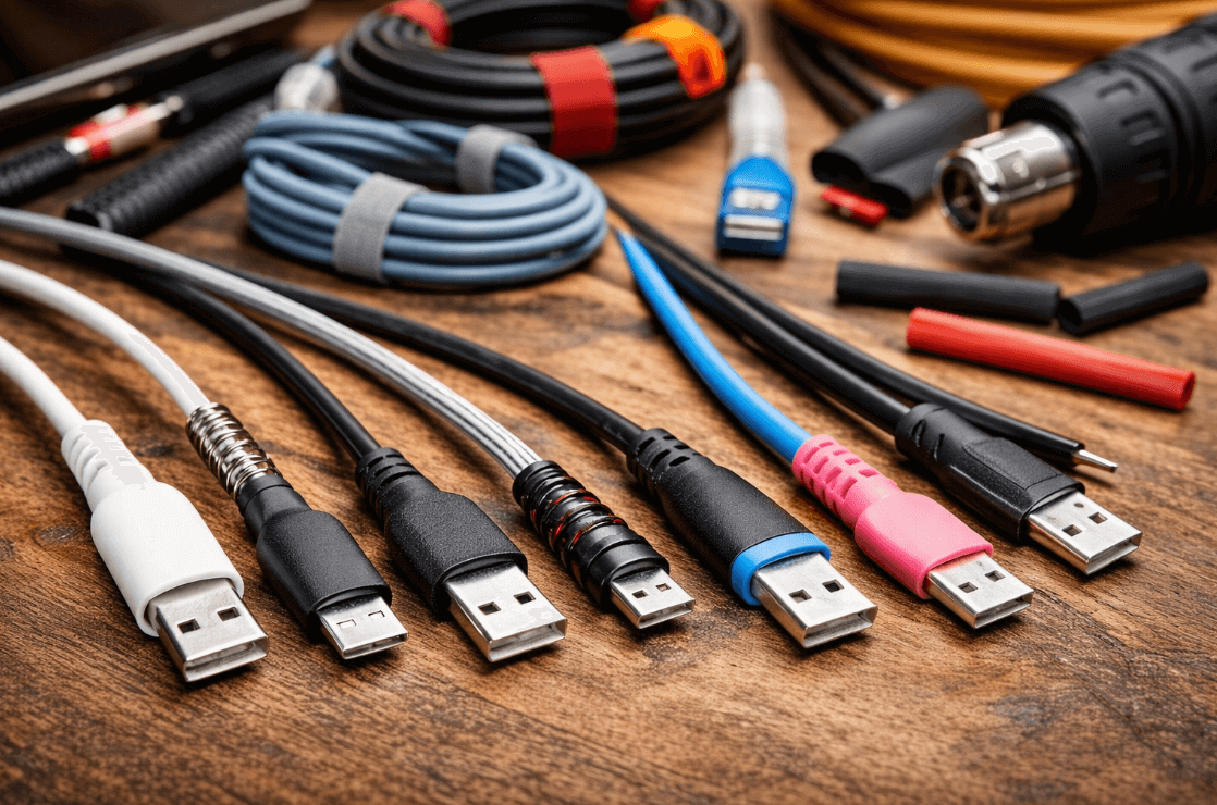 Como evitar que cabo USB quebre na ponta