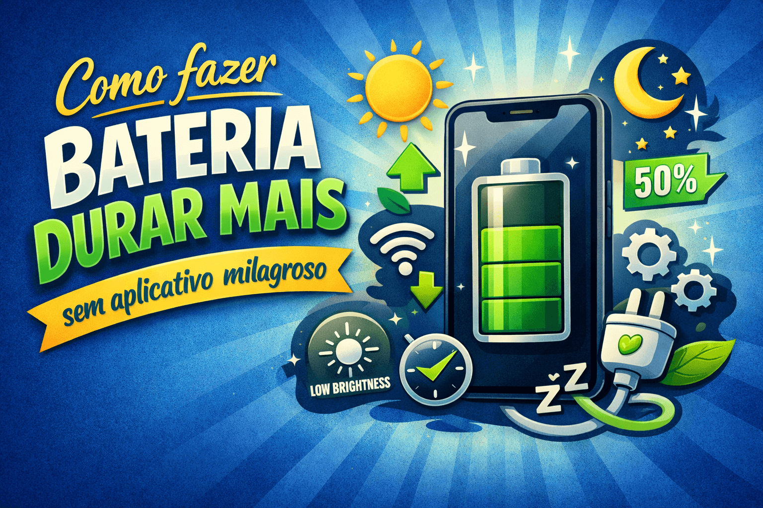 Como fazer bateria durar mais sem aplicativo milagroso (1)