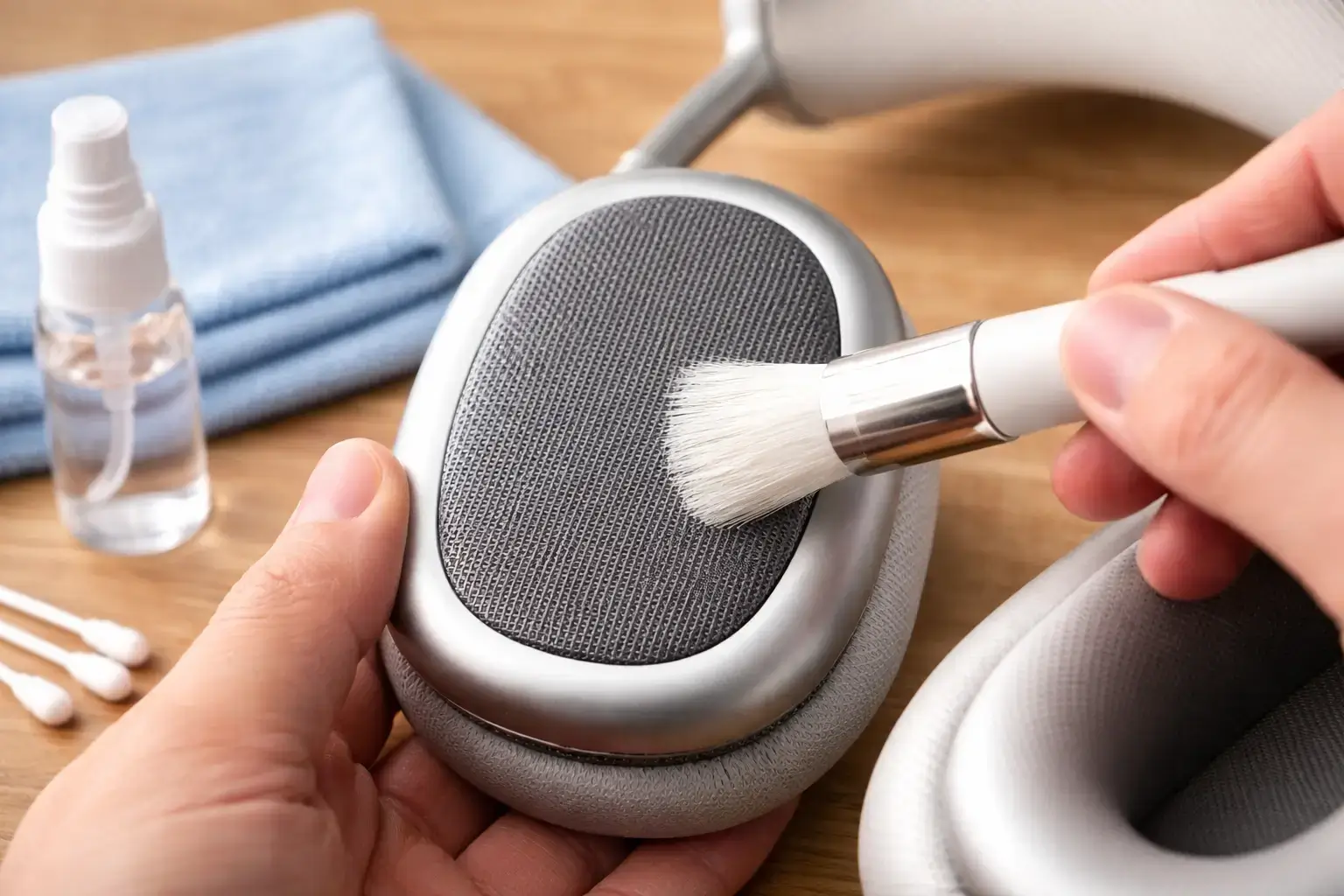 Como limpar malha de fone sem estragar o áudio