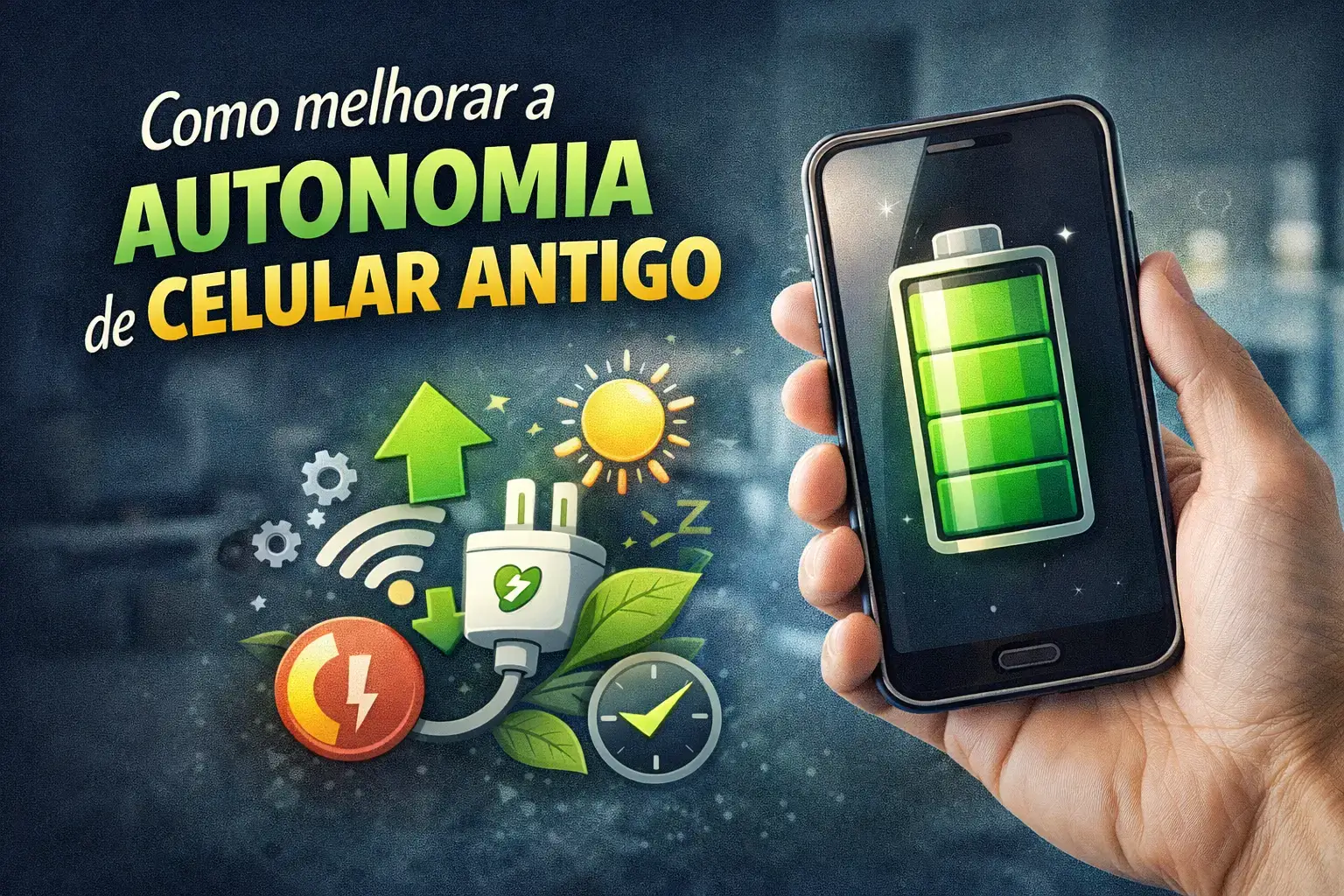 Como melhorar a autonomia de celular antigo