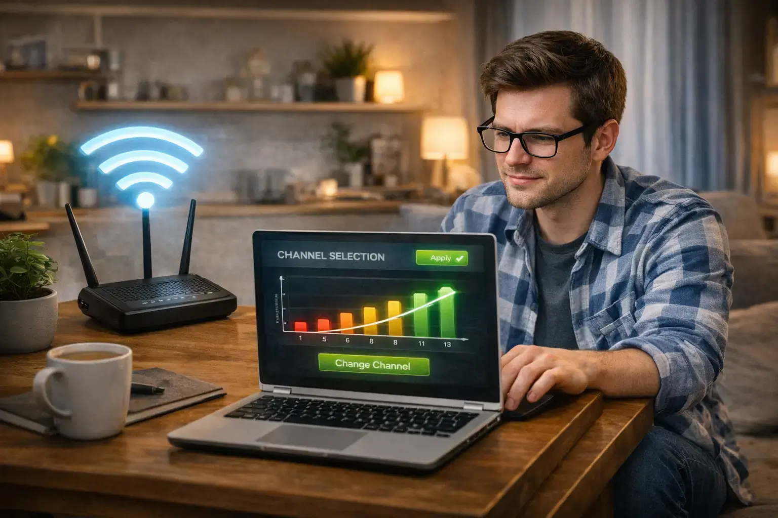 Como melhorar o sinal do roteador mudando apenas uma configuração