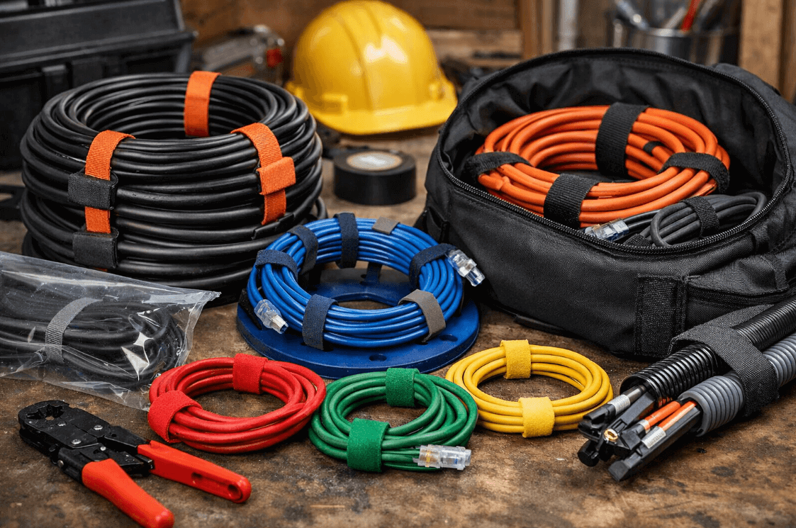 Dicas para transportar cabos sem danificar