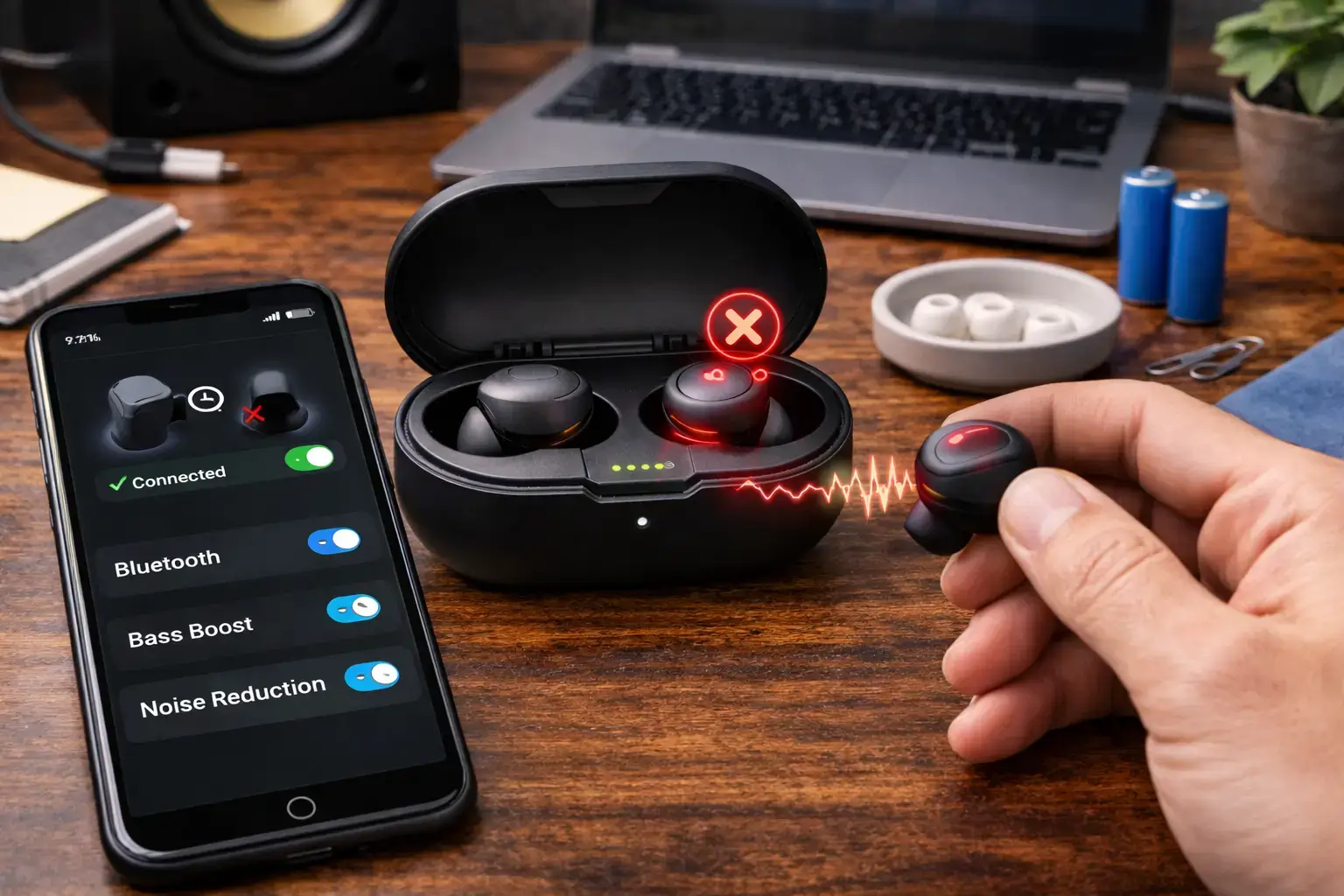 Fone Bluetooth falhando só de um lado Saiba como resolver em casa