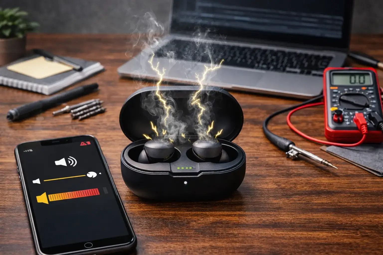 Fone chiando quando aumenta o volume tem conserto Descubra a causa