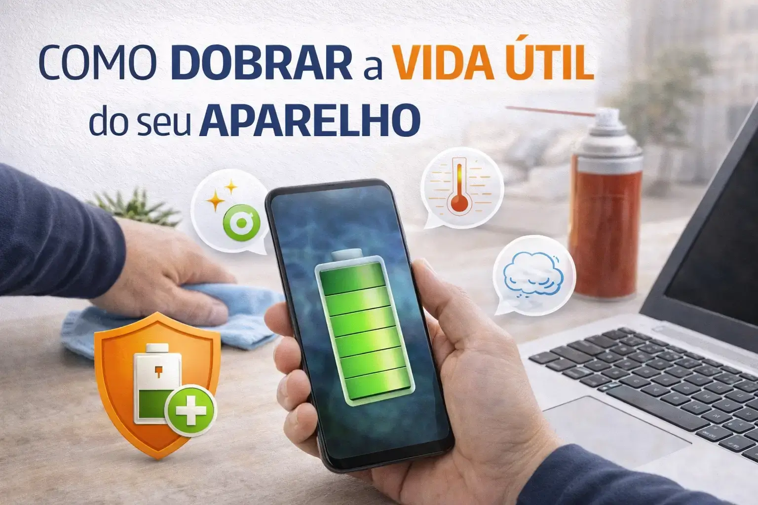 Como Dobrar a Vida Útil do seu Aparelho