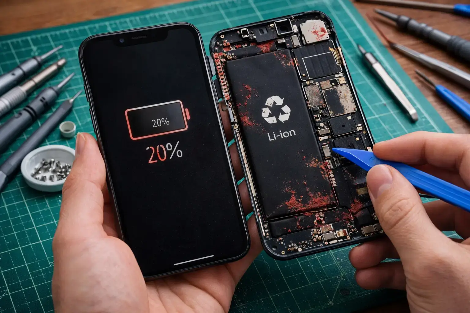 O Dia em Que Meu Celular Desligou com 20%